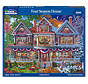 White Mountain Four Season House Puzzle 1000pcs