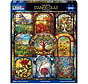 White Mountain Four Season Stained Glass Puzzle 1000pcs