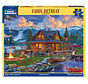 White Mountain Cabin Retreat Puzzle 500pcs