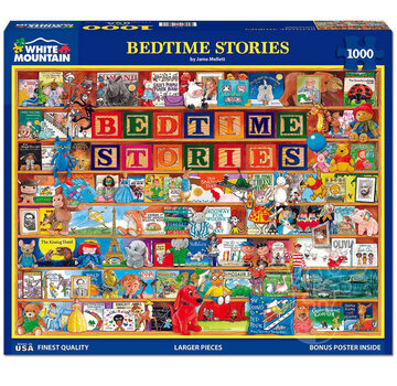 White Mountain White Mountain Bedtime Stories Puzzle 1000pcs