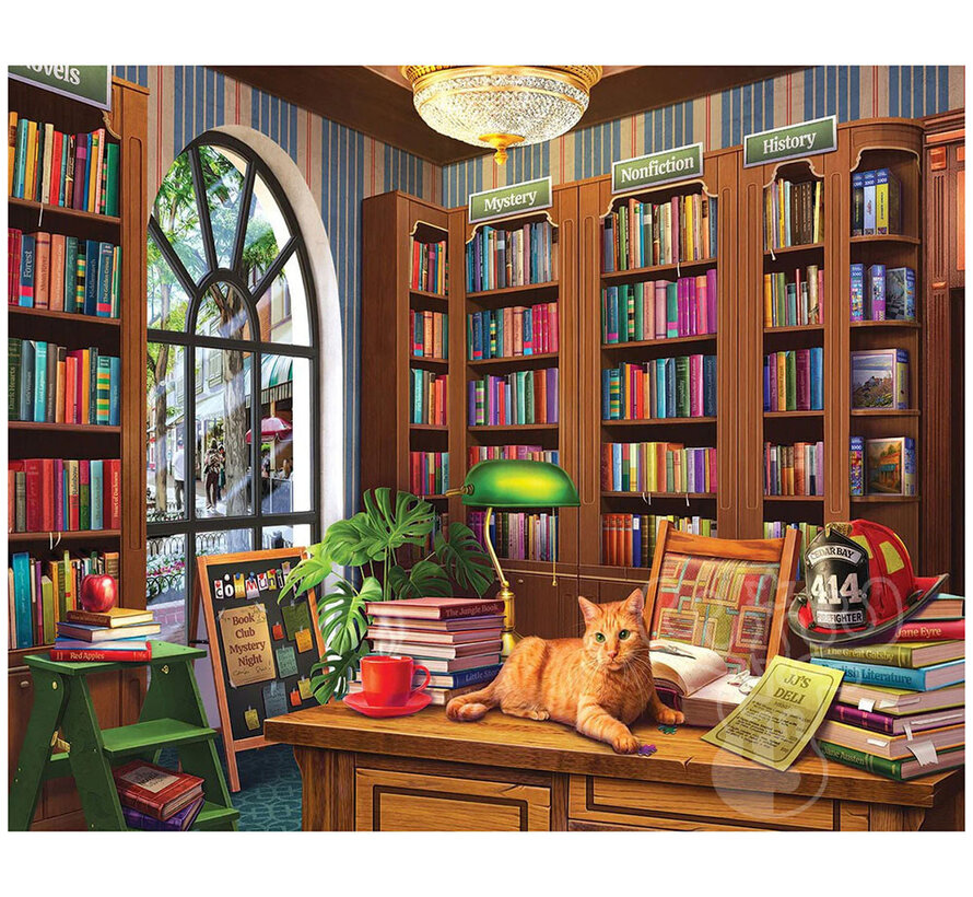 White Mountain Public Library Puzzle 1000pcs