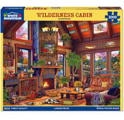 White Mountain White Mountain Wilderness Cabin Puzzle 1000pcs