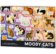 Brass Monkey Brass Monkey Moody Cats Puzzle 1000pcs