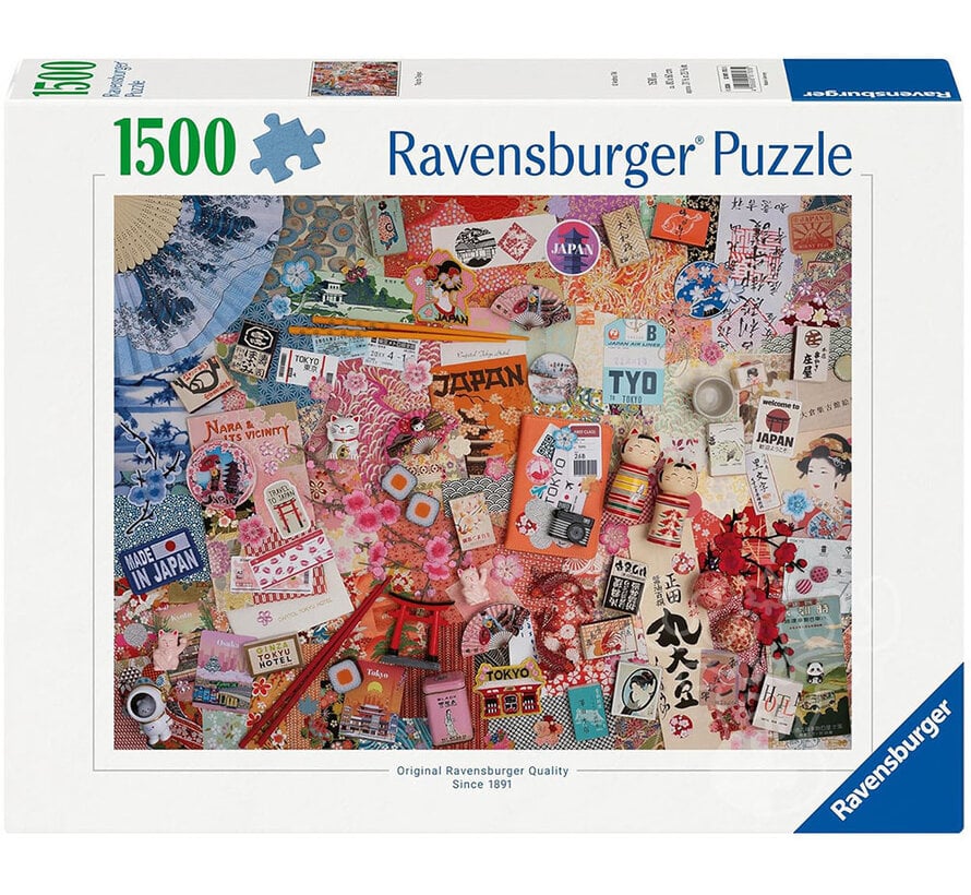 Ravensburger Trip to Tokyo Puzzle 1500pcs