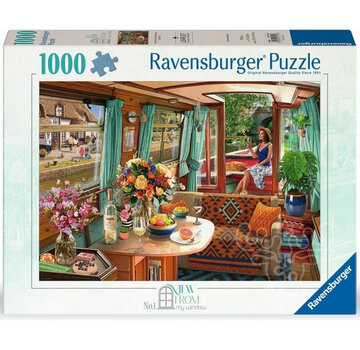 Ravensburger Ravensburger View From My Window #1 Canal Boat Puzzle 1000pcs