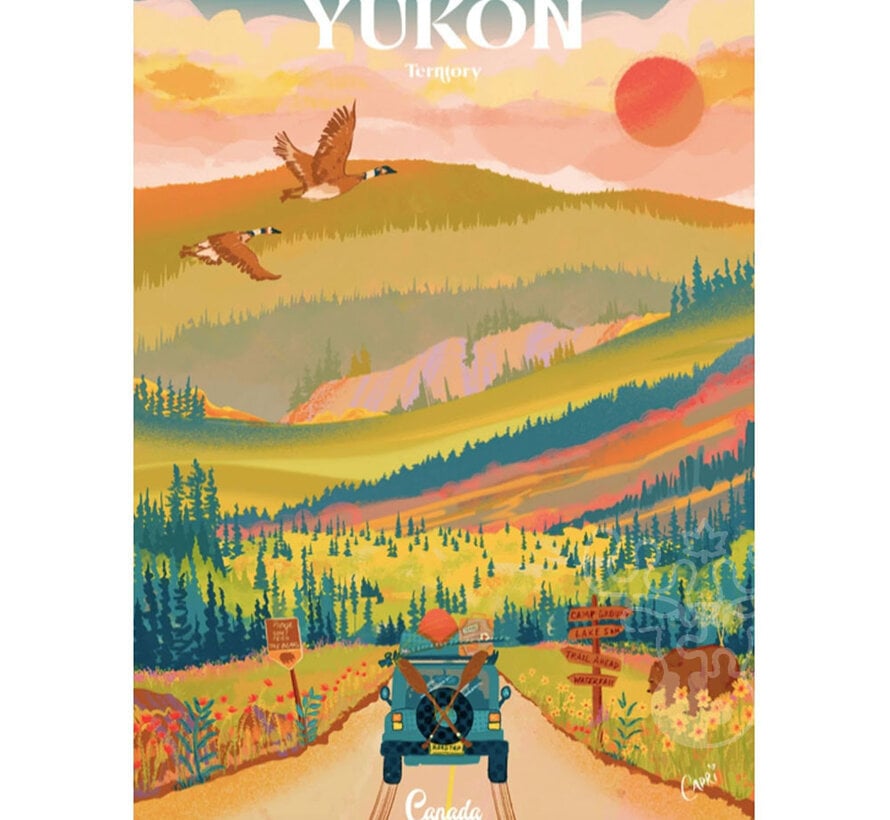 Villager Yukon Road Trip Puzzle 1000pcs