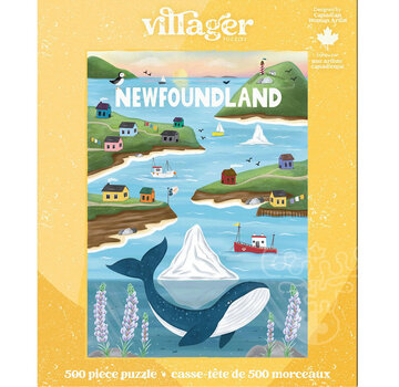 Villager Puzzles Villager Newfoundland Sites Puzzle 500pcs