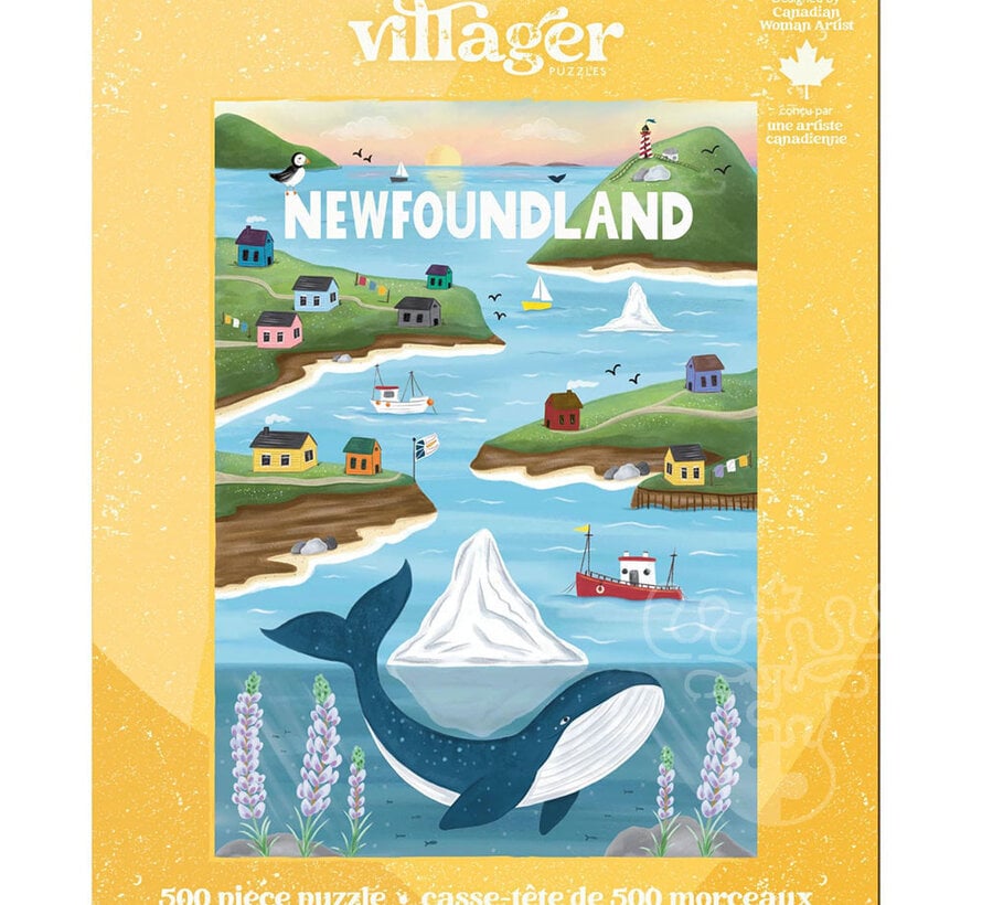 Villager Newfoundland Sites Puzzle 500pcs