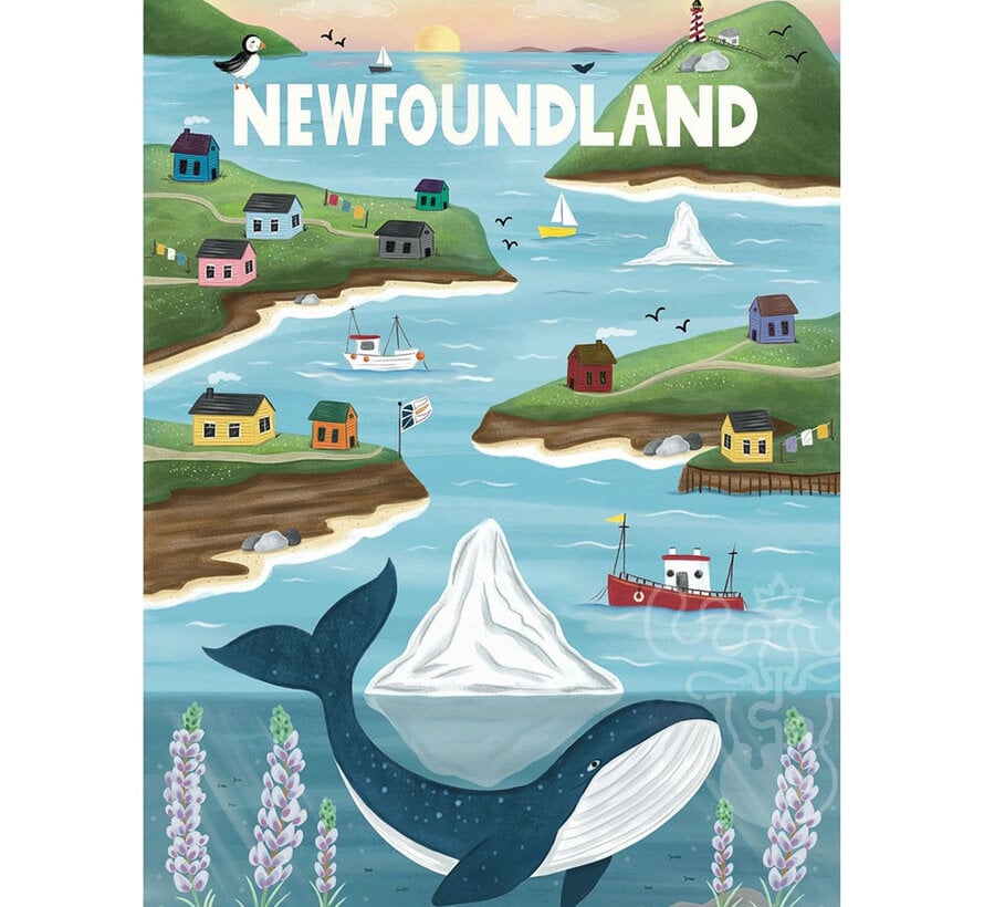 Villager Newfoundland Sites Puzzle 500pcs
