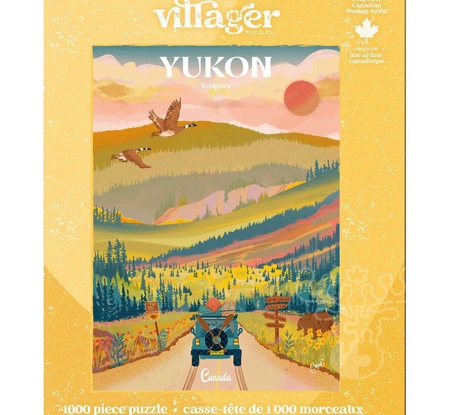 Villager Yukon Road Trip Puzzle 1000pcs