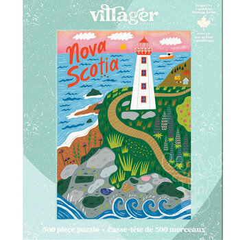 Villager Puzzles Villager Nova Scotia Shores Puzzle 500pcs