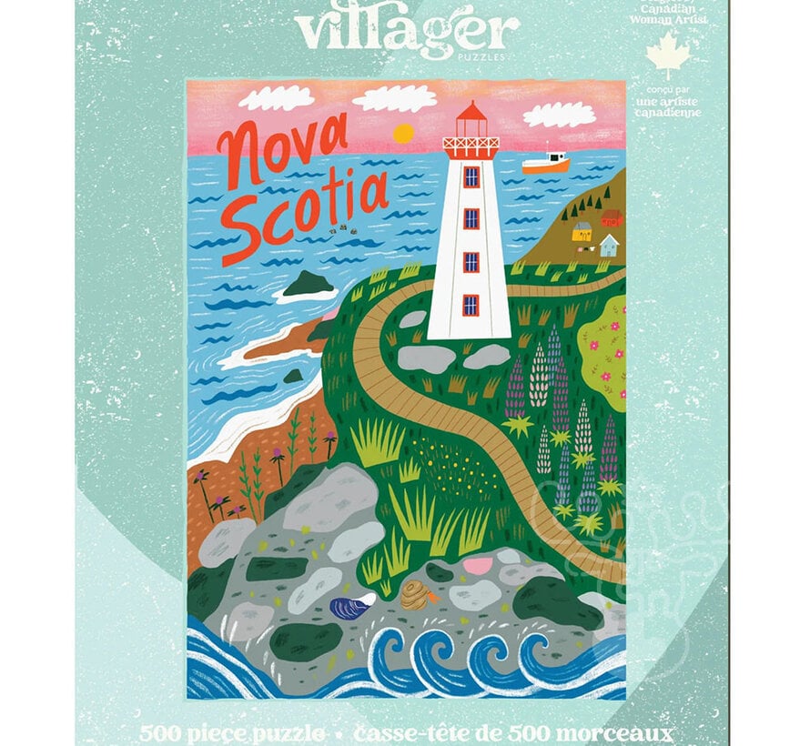 Villager Nova Scotia Shores Puzzle 500pcs