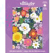 Villager Puzzles Villager Midnight Blooms Puzzle 500pcs