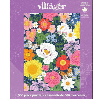 Villager Puzzles Villager Midnight Blooms Puzzle 500pcs