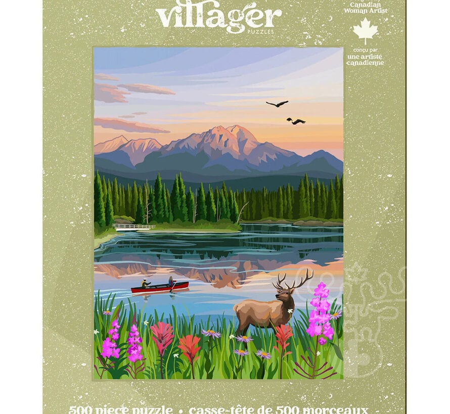 Villager Jasper Flowers Puzzle 500pcs