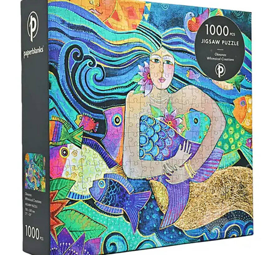 Paperblanks Okeanos, Whimsical Creations Puzzle 1000pcs