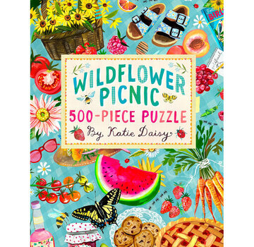 Chronicle Books Chronicle Wildflower Picnic Puzzle 500pcs