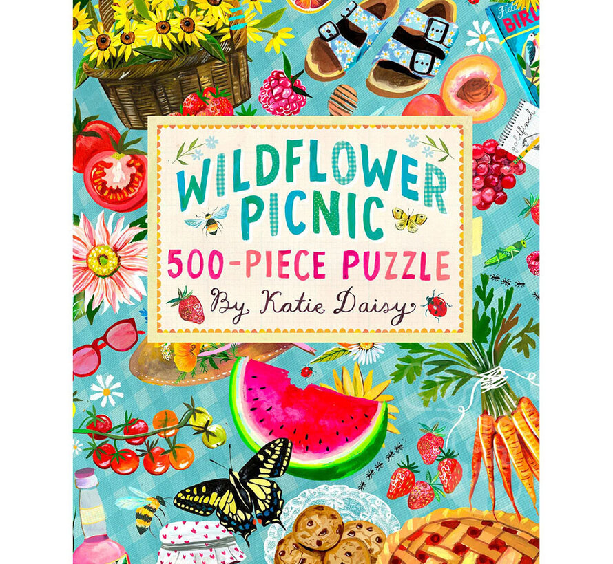 Chronicle Wildflower Picnic Puzzle 500pcs