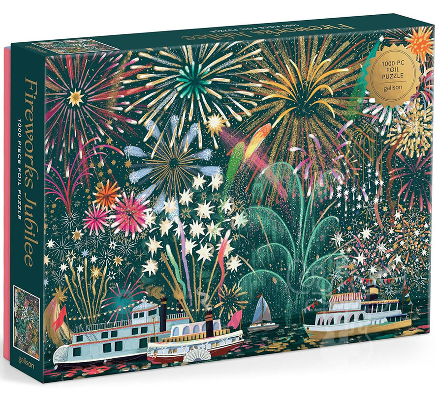 Galison Fireworks Jubilee Puzzle 1000pcs