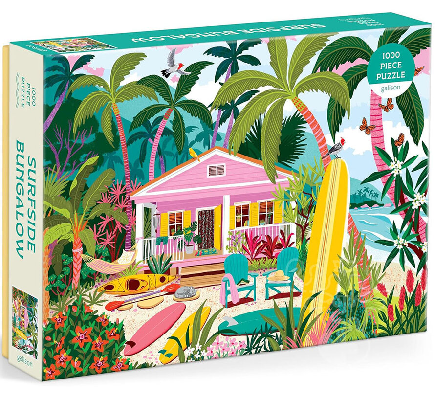 Galison Surfside Bungalow Puzzle 1000pcs