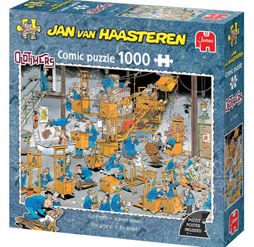 Jumbo Jumbo Jan van Haasteren - Go Forth (Oldtimers) Puzzle 1000pcs