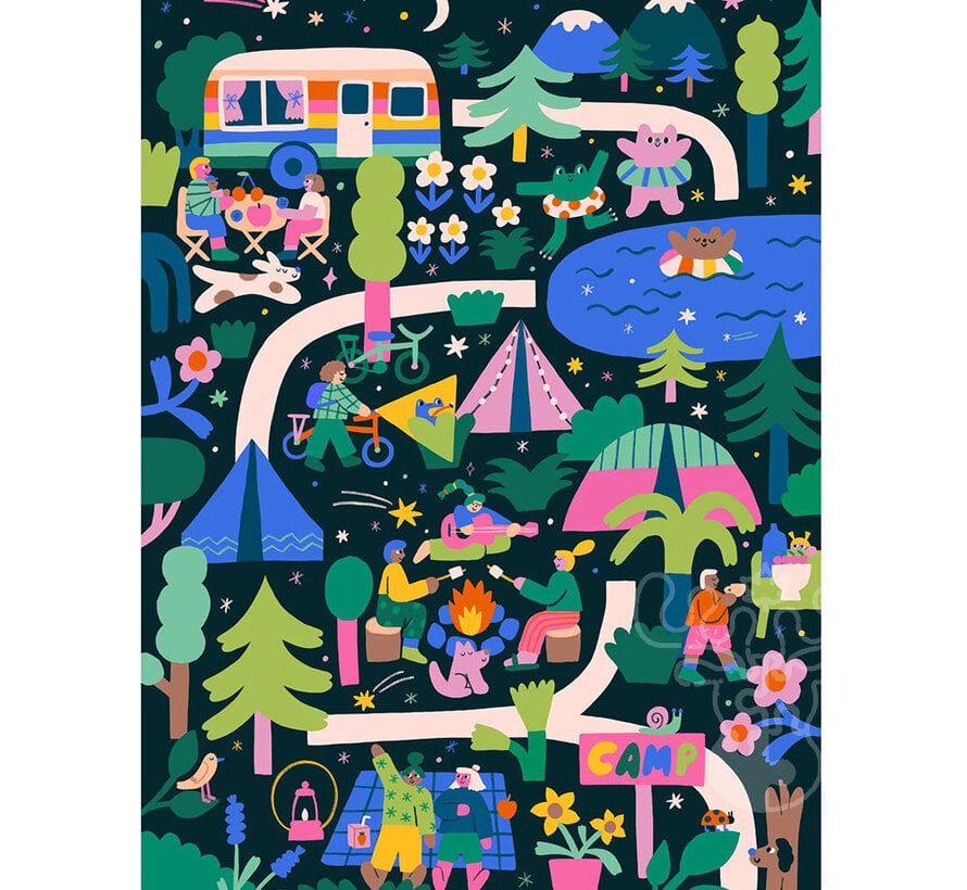 Holiyay Camp Friendship Puzzle 1000pcs