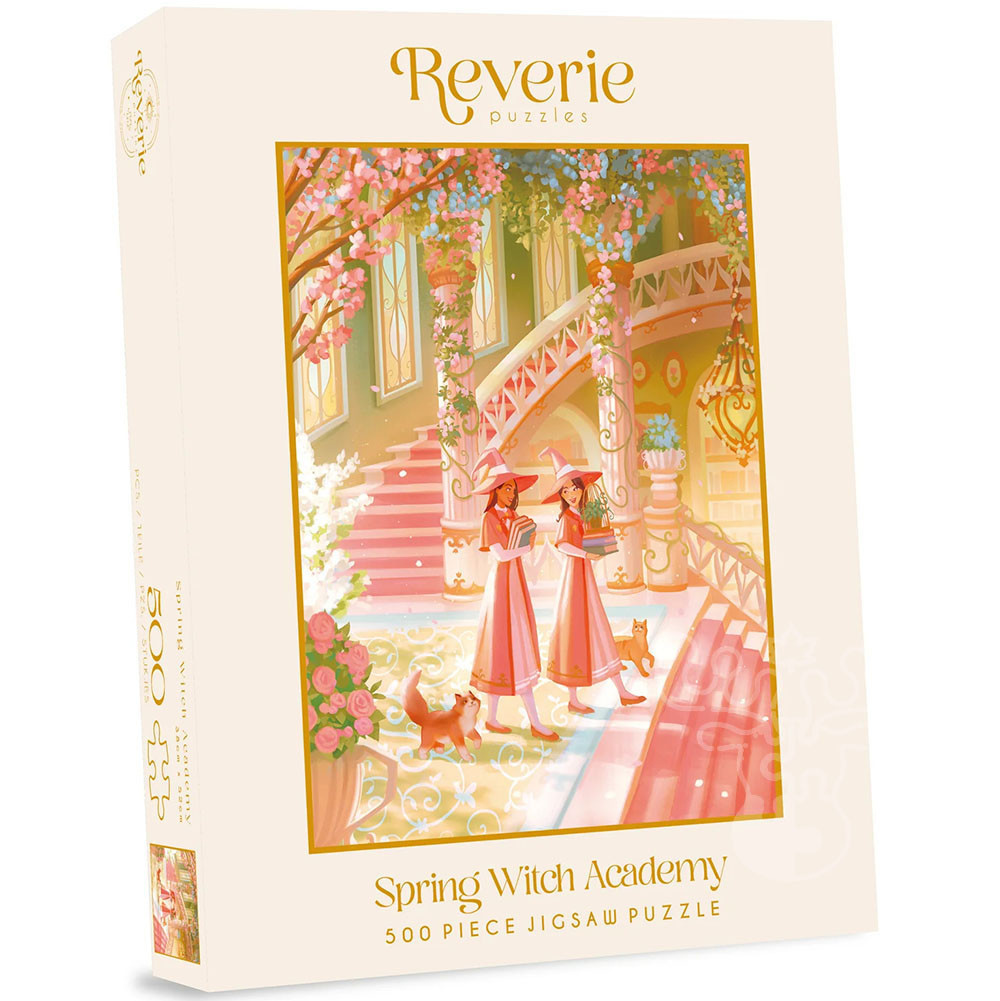 REVERIE 200μ 20枚【容量アップしました‼️】 Reverie Spring Witch Academy Puzzle 500pcs - Puzzles Canada