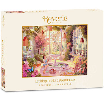 Reverie Puzzles Reverie Lepidopterist’s Greenhouse Puzzle 1000pcs