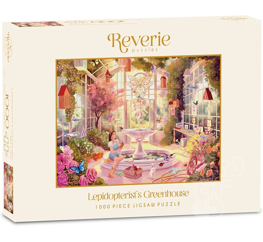 Reverie Lepidopterist’s Greenhouse Puzzle 1000pcs