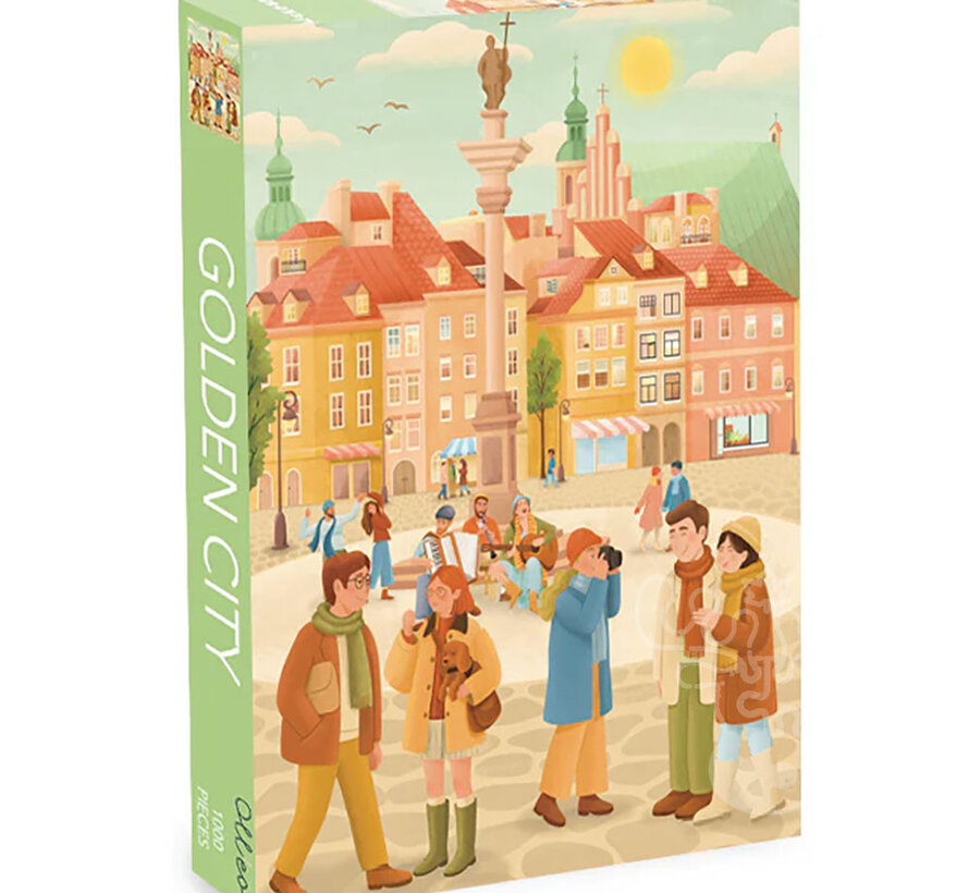 Olleo Warsaw : Golden City Puzzle 1000pcs