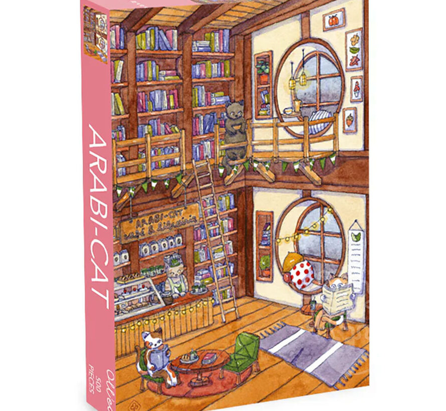 Olleo Arabi-Cat Puzzle 500pcs