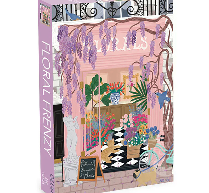 Olleo Floral Frenzy Puzzle 500pcs