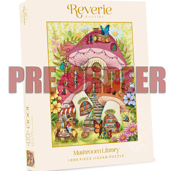 Reverie Puzzles PRE-ORDER Reverie Mushroom Library Puzzle 1000pcs