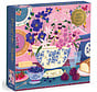 Galison Joy Laforme Art of the Table Foil Puzzle 500pcs