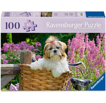 Ravensburger Ravensburger Feel Well & Puzzle: Sweet Little Dog Puzzle 100pcs XL
