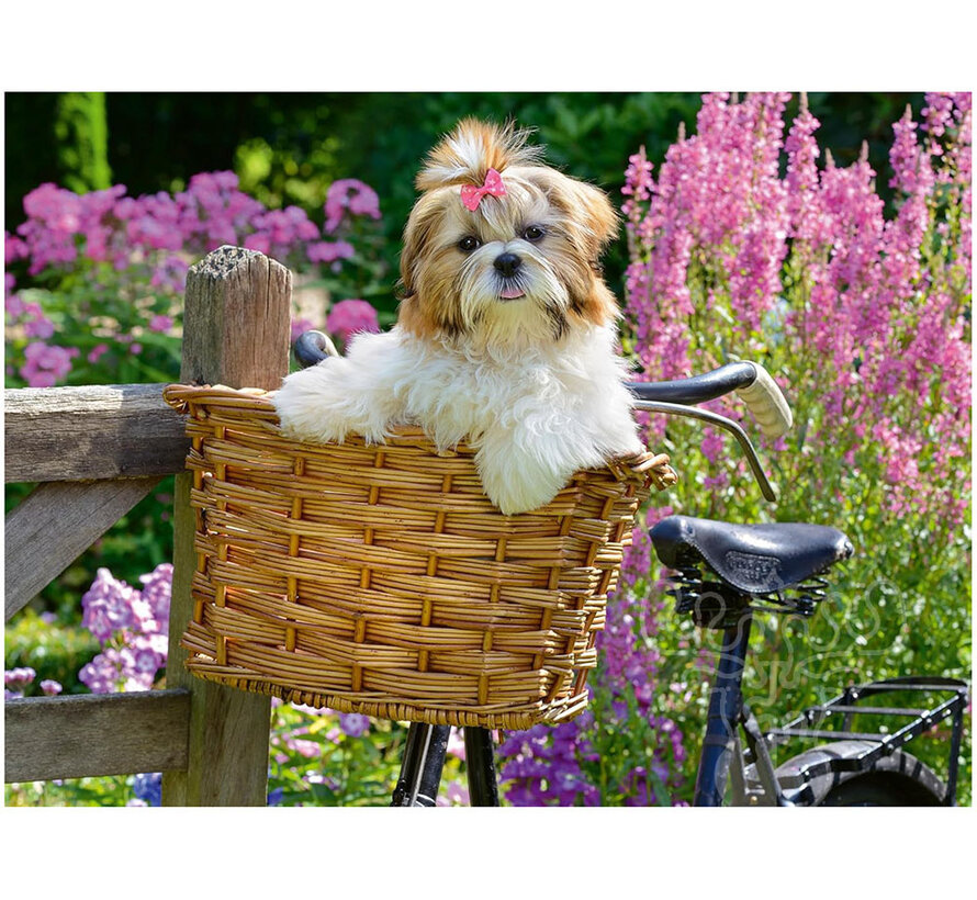 Ravensburger Feel Well & Puzzle: Sweet Little Dog Puzzle 100pcs XL