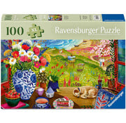 Ravensburger Ravensburger Feel Well & Puzzle: Seaside Window View Puzzle 100pcs XL
