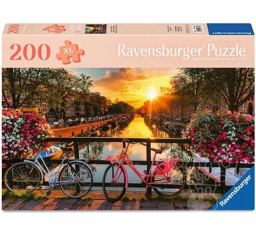 Ravensburger Feel Well & Puzzle: Sunset in Amsterdam Puzzle 200pcs XL