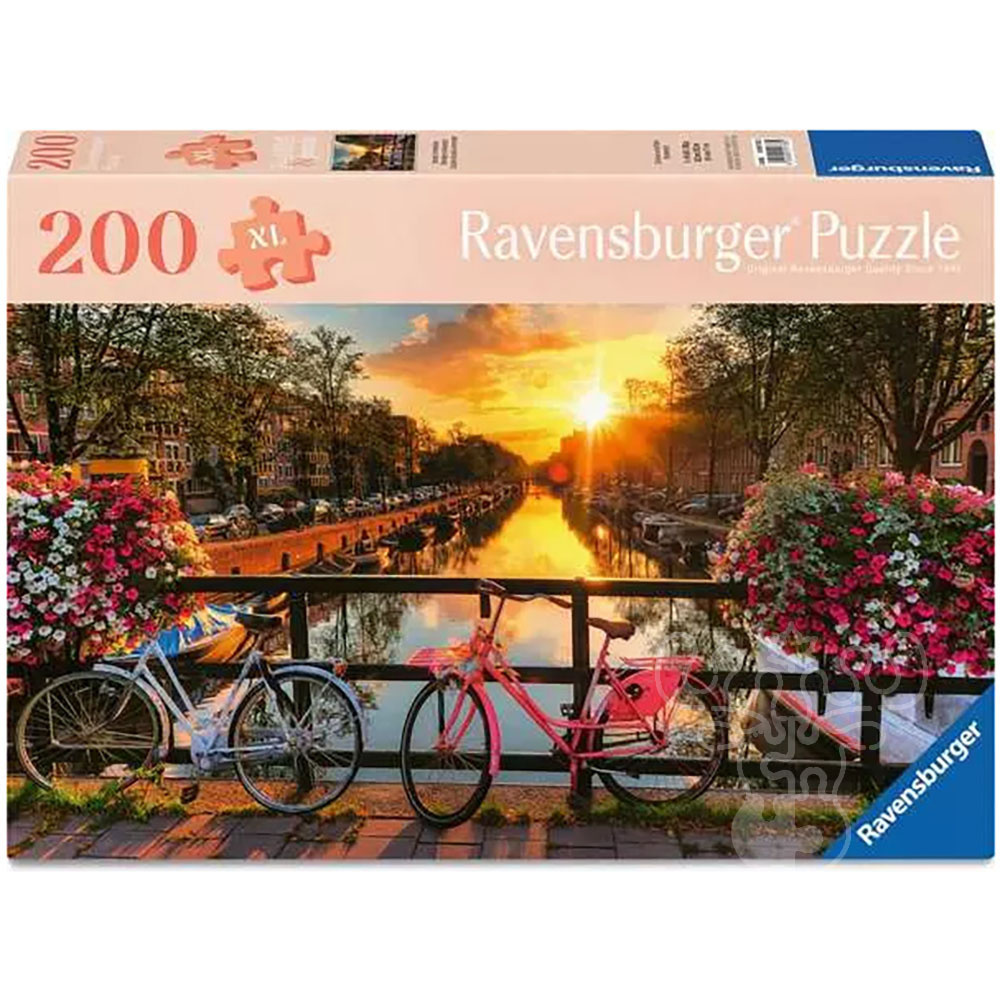 Ravensburger Feel Well & Puzzle: Sunset in Amsterdam Puzzle 200pcs XL ...