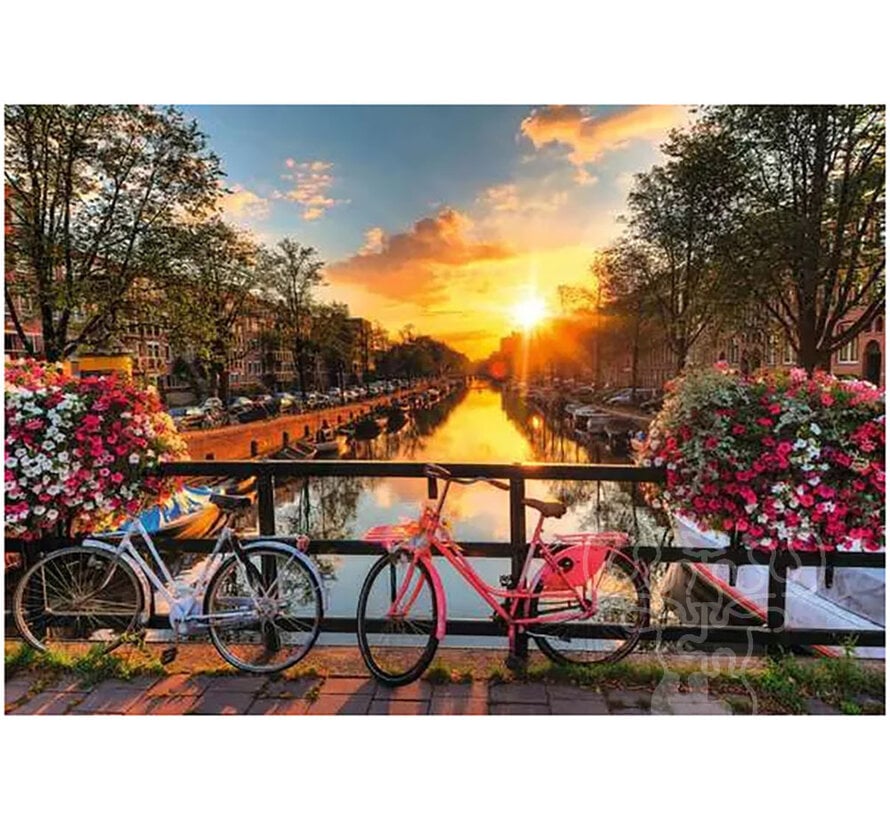 Ravensburger Feel Well & Puzzle: Sunset in Amsterdam Puzzle 200pcs XL