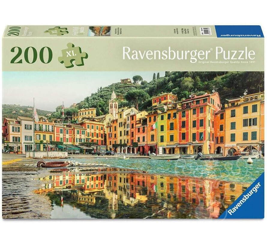 Ravensburger Feel Well & Puzzle: Beautiful Portofino Puzzle 200pcs XL