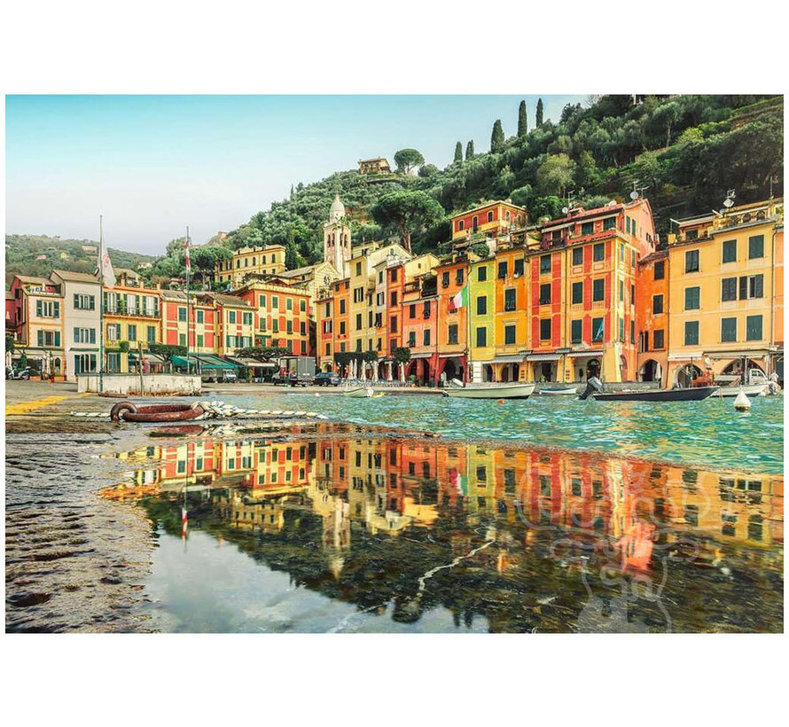 Ravensburger Feel Well & Puzzle: Beautiful Portofino Puzzle 200pcs XL