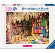 Ravensburger Ravensburger Colorful Markets: Colorful Spices, Morocco Puzzle 500pcs