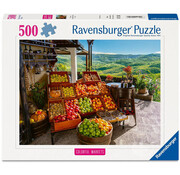 Ravensburger Ravensburger Colorful Markets: Fruit Market, Croatia Puzzle 500pcs