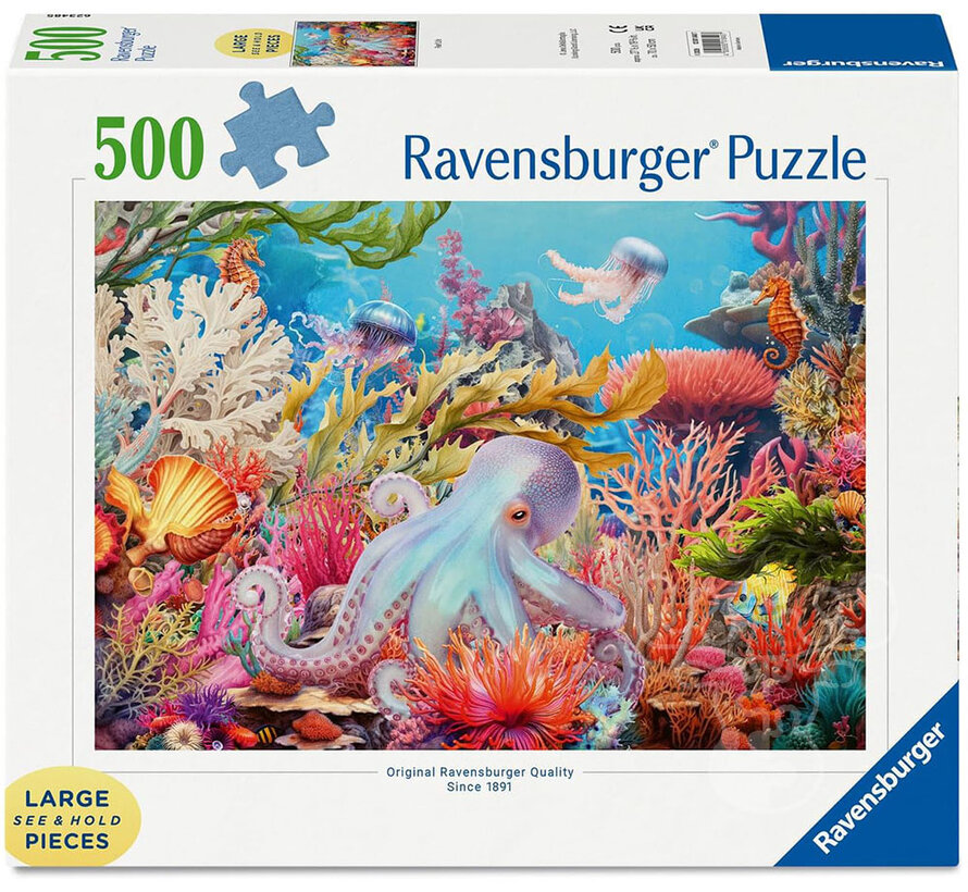 Ravensburger Reef Life Large Format Puzzle 500pcs