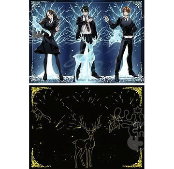 Ravensburger Ravensburger Harry Potter: Glowing Patronus Glow in the Dark  Puzzle 500pcs