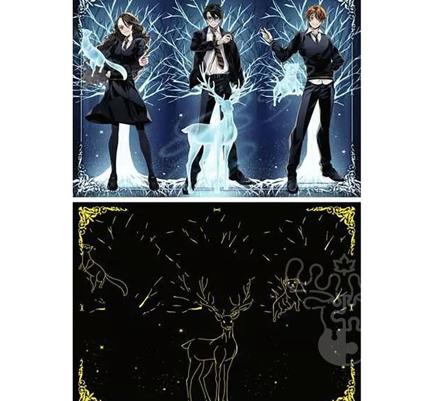 Ravensburger Harry Potter: Glowing Patronus Glow in the Dark  Puzzle 500pcs