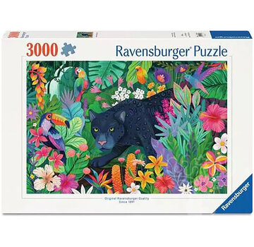 Ravensburger Ravensburger Panther in Flowery Jungle Puzzle 3000pcs