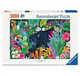 Ravensburger Panther in Flowery Jungle Puzzle 3000pcs