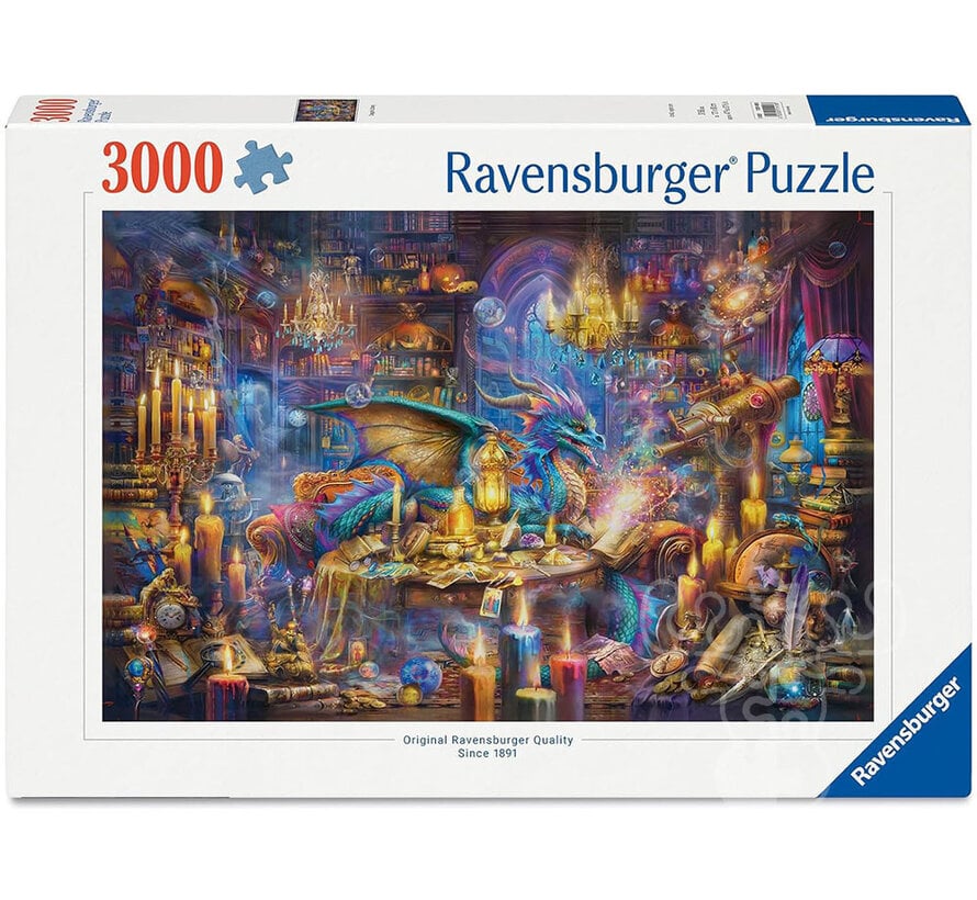 Ravensburger Dragon's Library Puzzle 3000pcs